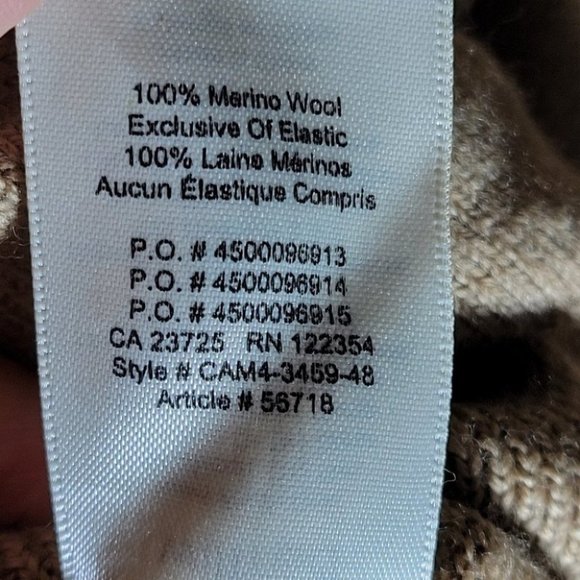 ARITZIA wilfred cyprie mock neck turtleneck sweater beige small - Picture 9 of 10